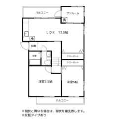 レジデンス堀川の物件間取画像